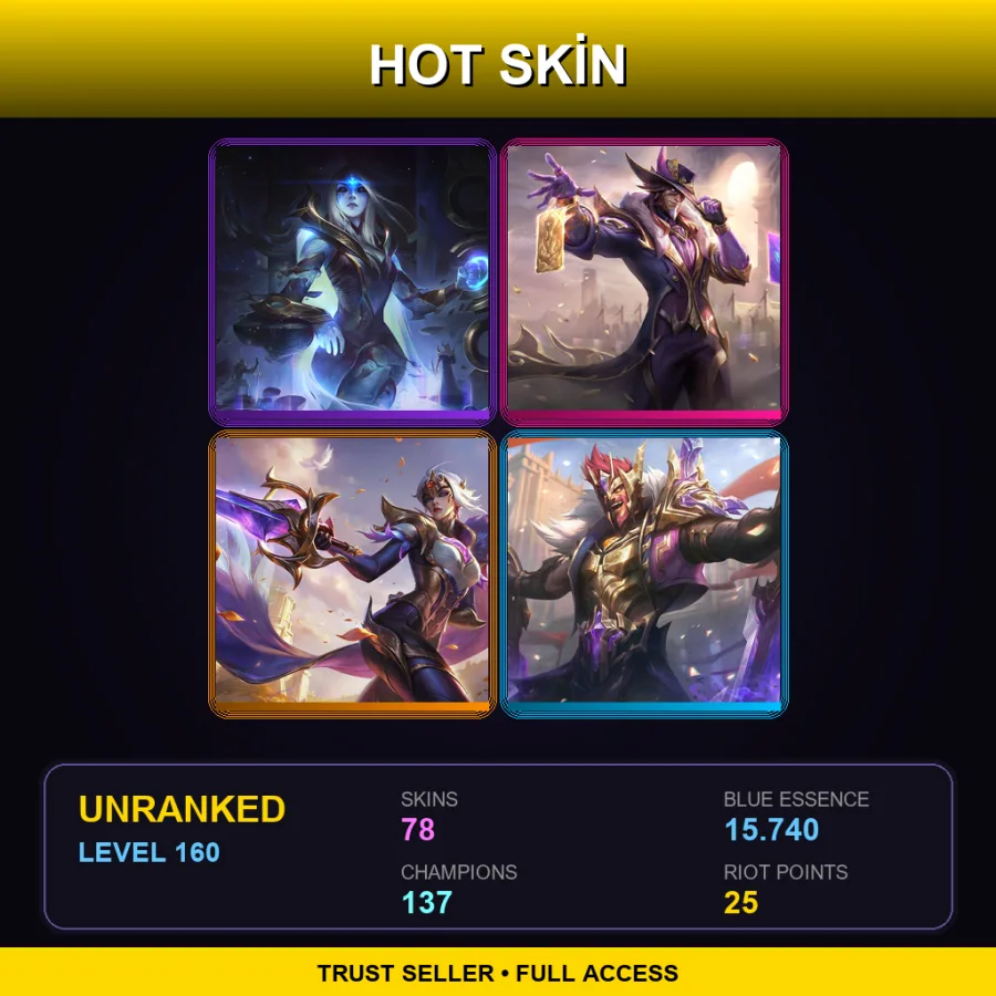 LAS | Lv160 | Unranked | 78 Skin | 137 Champ — Cottontail Teemo