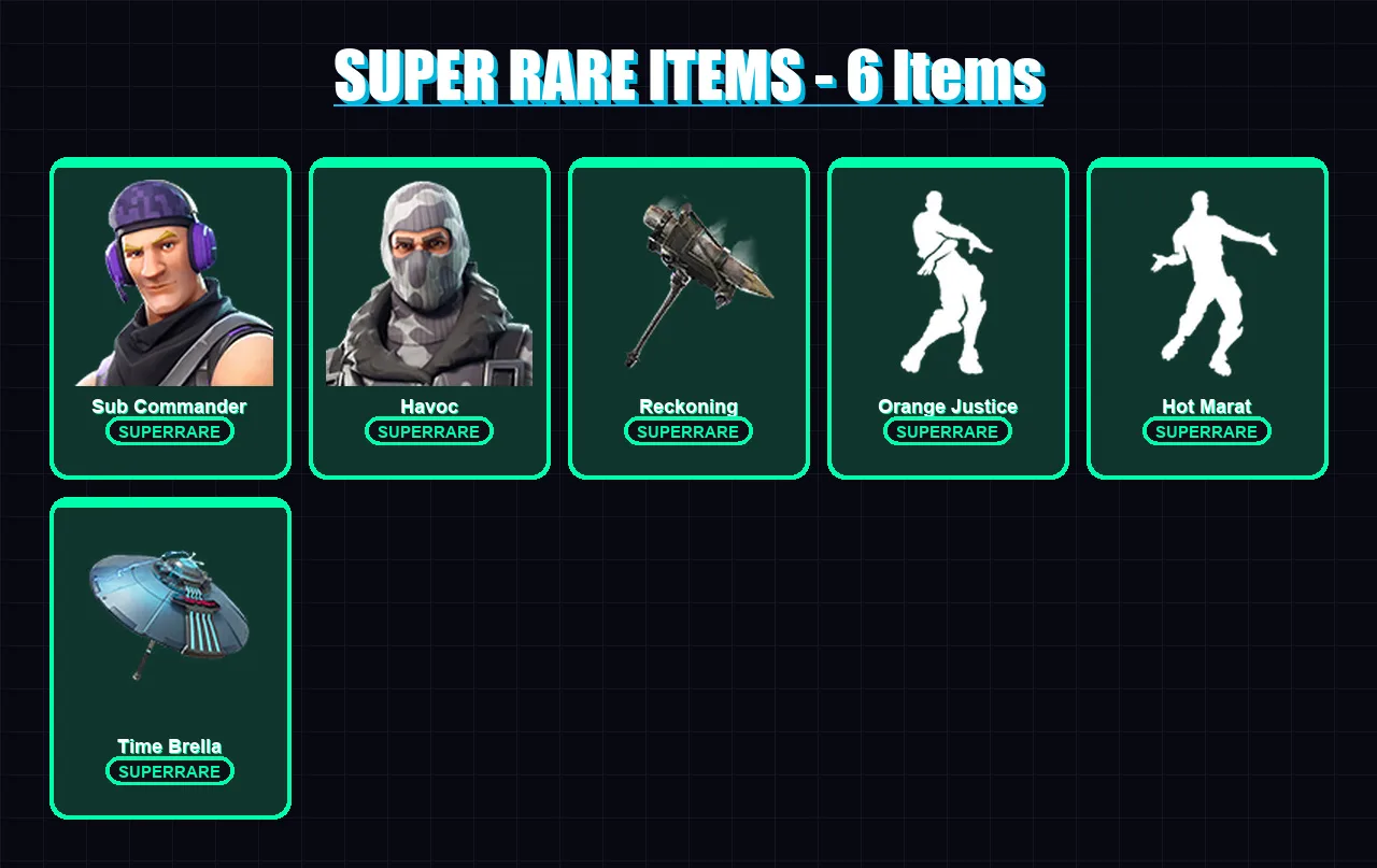 [PC/XBOX/PSN] | Sub Commander | Havoc | Carbide | Zenith | Drift | 20 skin | 19 pickaxe | 23 emote | 27 glider | Lv314