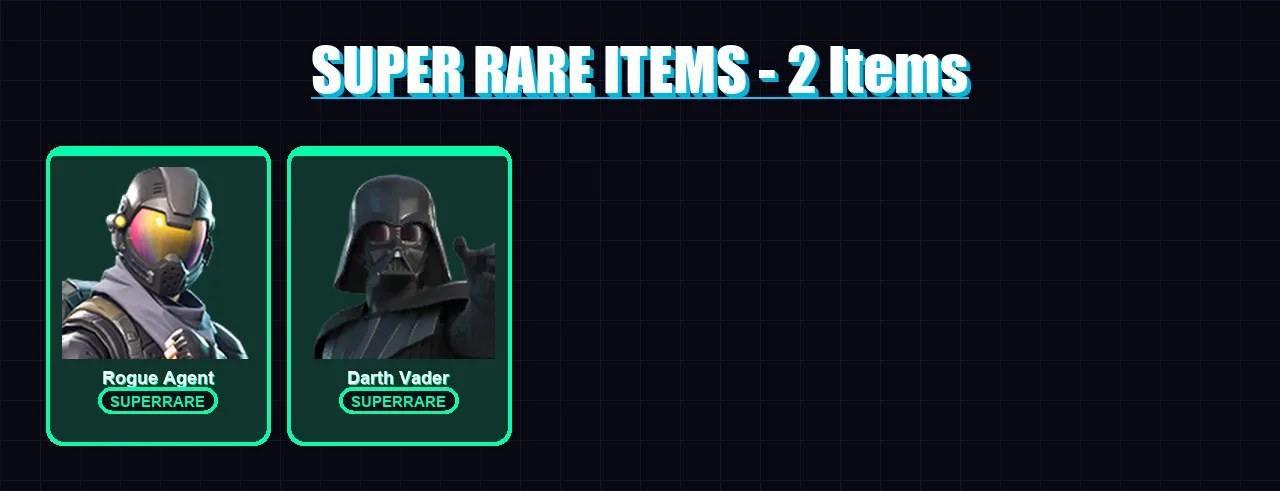 [PS4/PS5/XBOX/PC] | Rogue Agent | Darth Vader | Lynx | The Cube Queen | Snap | 42 skin | 50 pickaxe | 42 emote | 48 glider | Lv601