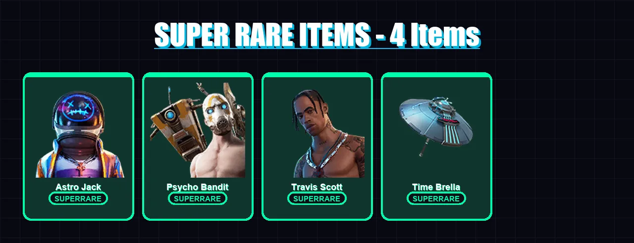 [PC/XBOX/PSN] | Astro Jack | Psycho Bandit | Travis Scott | Nezumi | Mandalorian | 119 skin | 158 pickaxe | 123 emote | 152 glider | Lv2292