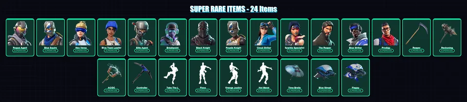 [PS4/PS5/XBOX/PC] | Rogue Agent | Blue Squire | Neo Versa | Blue Team Leader | Elite Agent | 254 skin | 228 pickaxe | 232 emote | 150 glider | Lv226 — main preview