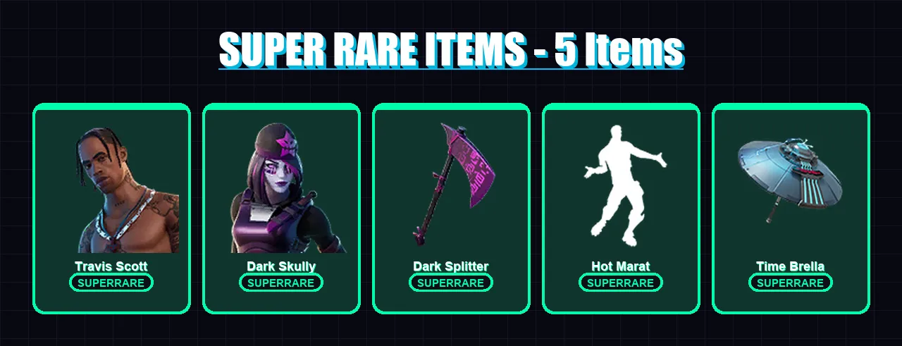 [PC/PSN] | Travis Scott | Dark Skully | Ronin | Fade | Gear Specialist Maya | 79 skin | 111 pickaxe | 84 emote | 96 glider | Lv980