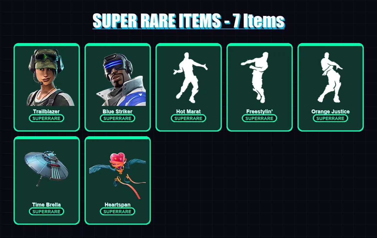 [PS4/PS5/XBOX/PC] | Trailblazer | Blue Striker | The Scientist | Omegarok | Ruin | 49 skin | 72 pickaxe | 93 emote | 79 glider | Lv1492