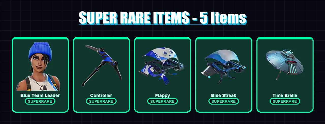 [PS4/PS5/XBOX/PC] | Blue Team Leader | Peter Griffin | Valeria | Superman | Oscar | 29 skin | 46 pickaxe | 32 emote | 44 glider | Lv639 — Fortnite account