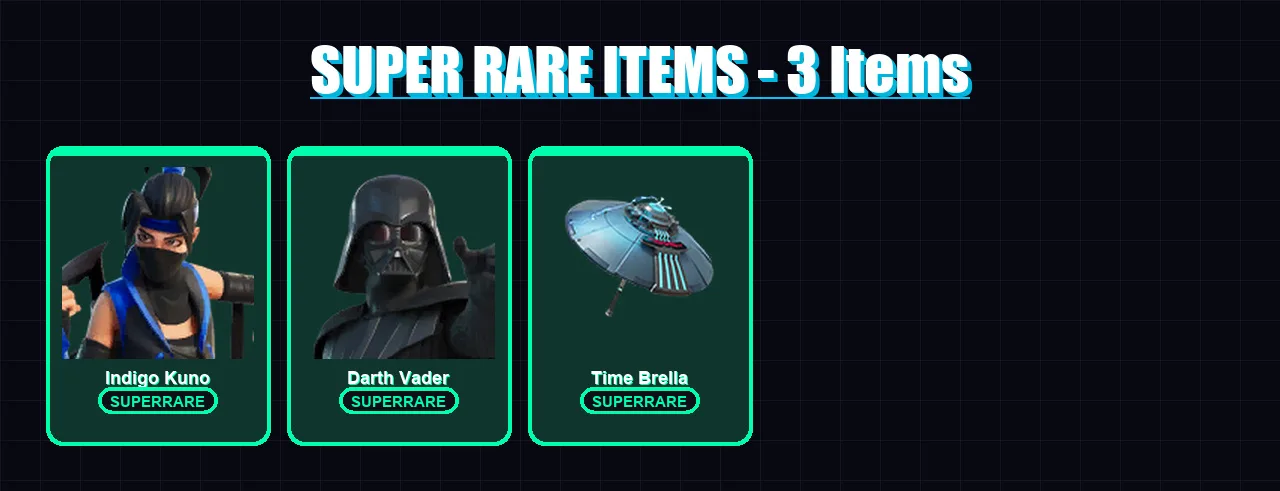 [PC/XBOX/PSN] | Indigo Kuno | Galaxia | Lara Croft | Darth Vader | Peter Griffin | 103 skin | 126 pickaxe | 109 emote | 112 glider | Lv1662