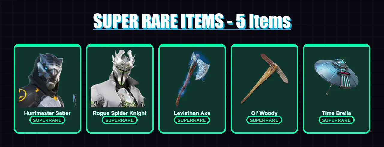 [PC/PSN] | Huntmaster Saber | Rogue Spider Knight | Fade | Peter Griffin | Crackshot | 222 skin | 206 pickaxe | 175 emote | 134 glider | Lv1814 — Fortnite account