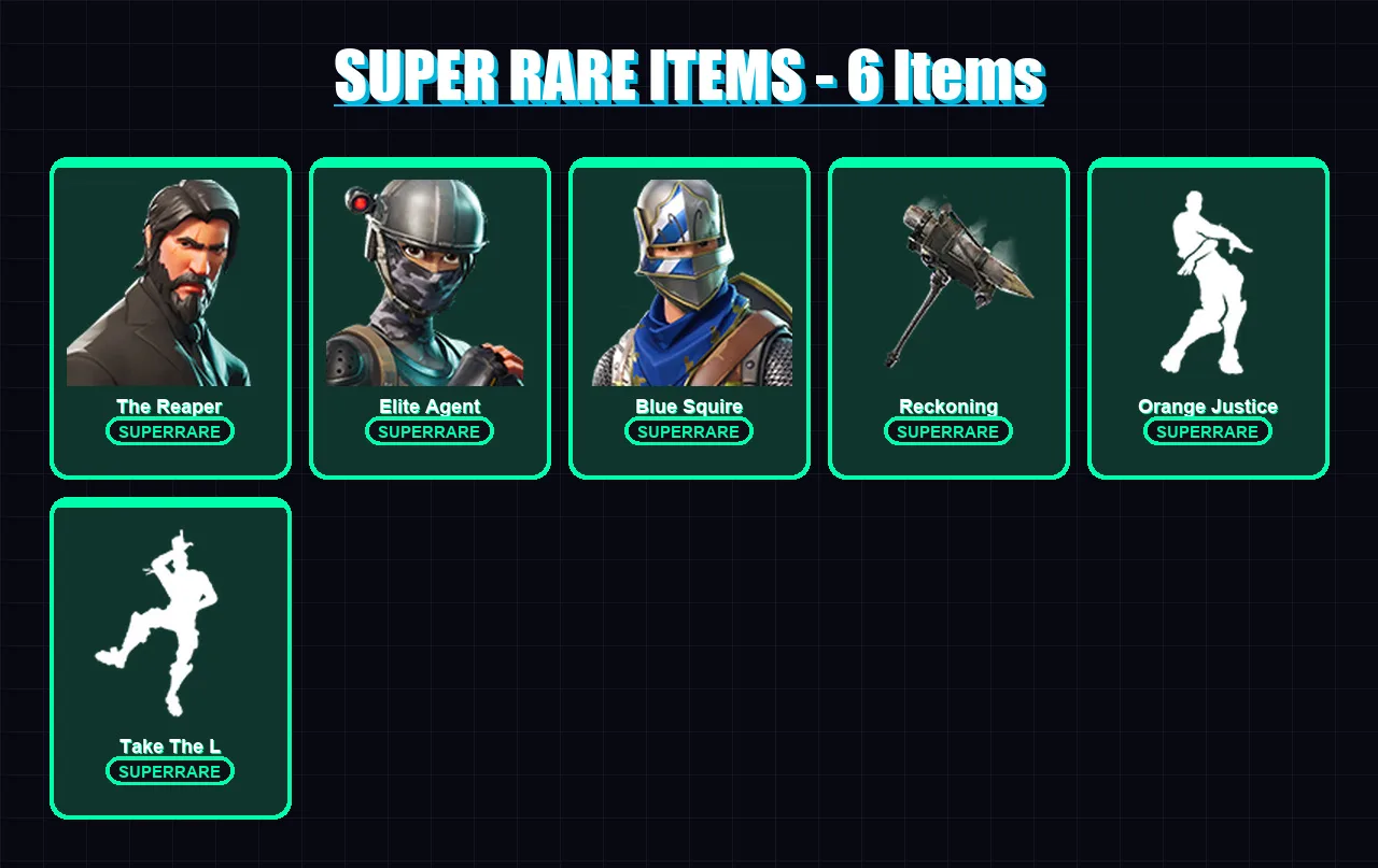 [PC/XBOX/PSN] | The Reaper | Elite Agent | Blue Squire | Tricera Ops | Carbide | 26 skin | 22 pickaxe | 15 emote | 16 glider | Lv71