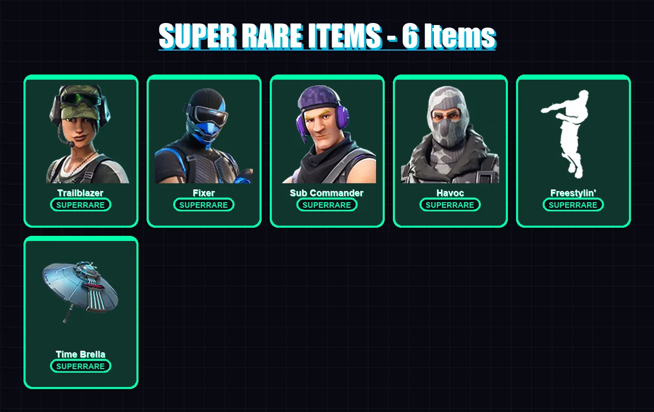 [PS4/PS5/XBOX/PC] | Trailblazer | Fixer | Sub Commander | Havoc | Yulejacket | 11 skin | 39 pickaxe | 15 emote | 32 glider | Lv441