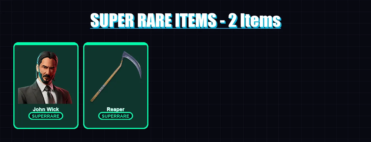 [PC/XBOX] | John Wick | Backlash | Frozen Red Knight | Frozen Love Ranger | Frozen Raven | 48 skin | 81 pickaxe | 49 emote | 53 glider | Lv915