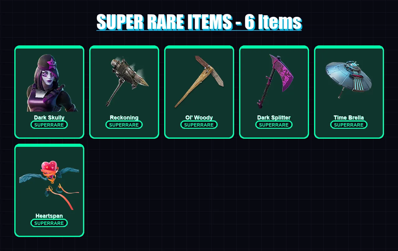 [PC/XBOX/PSN] | Dark Skully | Deadpool | Paradigm (Reality-659) | Zenith | Spectra Knight | 308 skin | 318 pickaxe | 251 emote | 213 glider | Lv2802