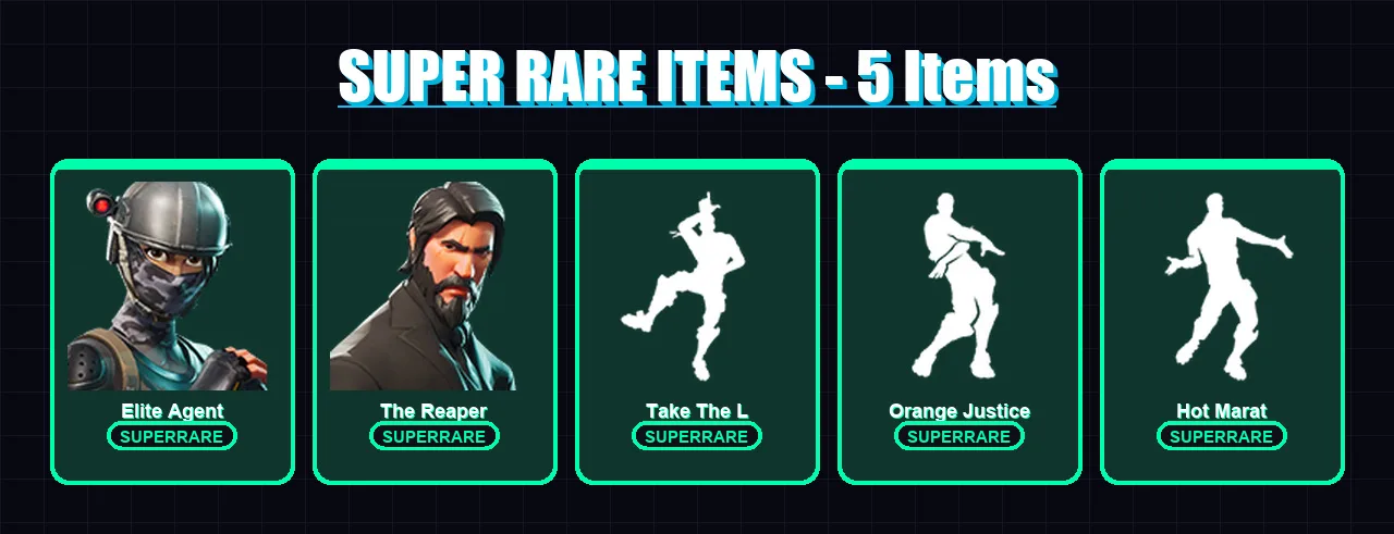 [PC/XBOX] | Elite Agent | The Reaper | Sentinel | Carbide | Hybrid | 35 skin | 41 pickaxe | 44 emote | 54 glider | Lv735