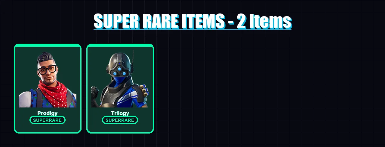 [PC/XBOX] | Prodigy | Trilogy | Rox | Sentinel | Zenith | 8 skin | 5 pickaxe | 11 emote | 6 glider | Lv75