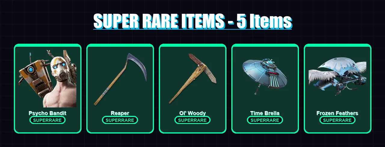 [PC/XBOX/PSN] | Psycho Bandit | Raven | All Might | Ravage | Frozen Raven | 129 skin | 137 pickaxe | 87 emote | 59 glider | Lv720