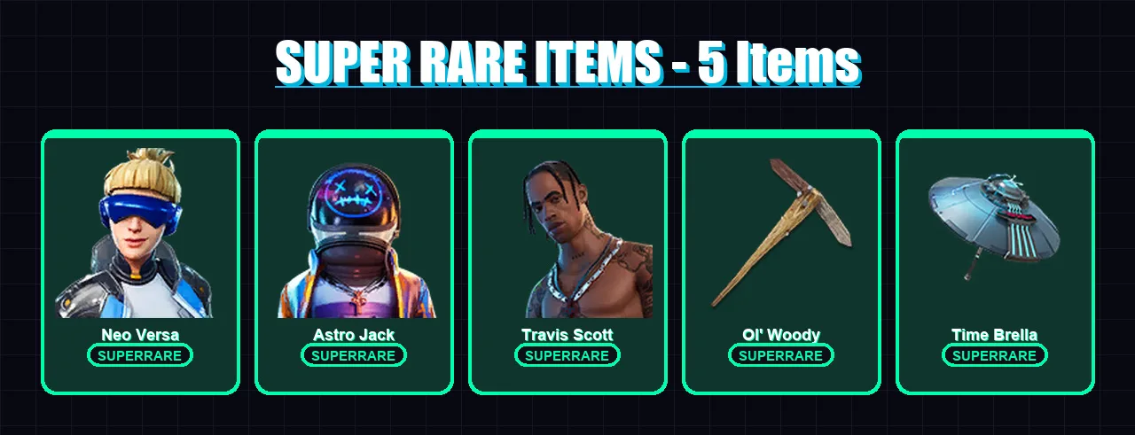 [PC/XBOX/PSN] | Neo Versa | Astro Jack | Travis Scott | Ronin | Mandalorian | 62 skin | 79 pickaxe | 57 emote | 76 glider | Lv1181 — Game account