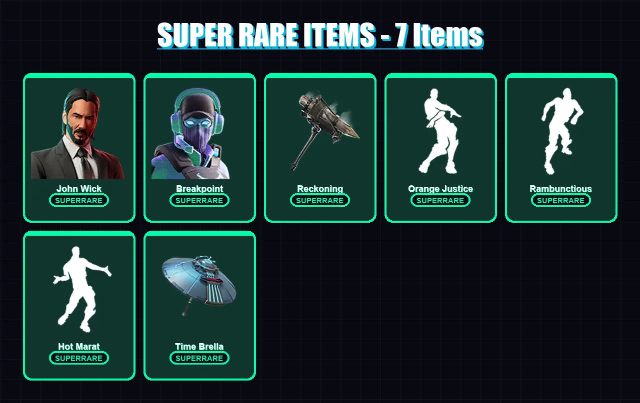 [PC/XBOX/PSN] | John Wick | Breakpoint | Gear Specialist Maya | The Imagined | The Ice King | 209 skin | 144 pickaxe | 175 emote | 130 glider | Lv16 — Fortnite account
