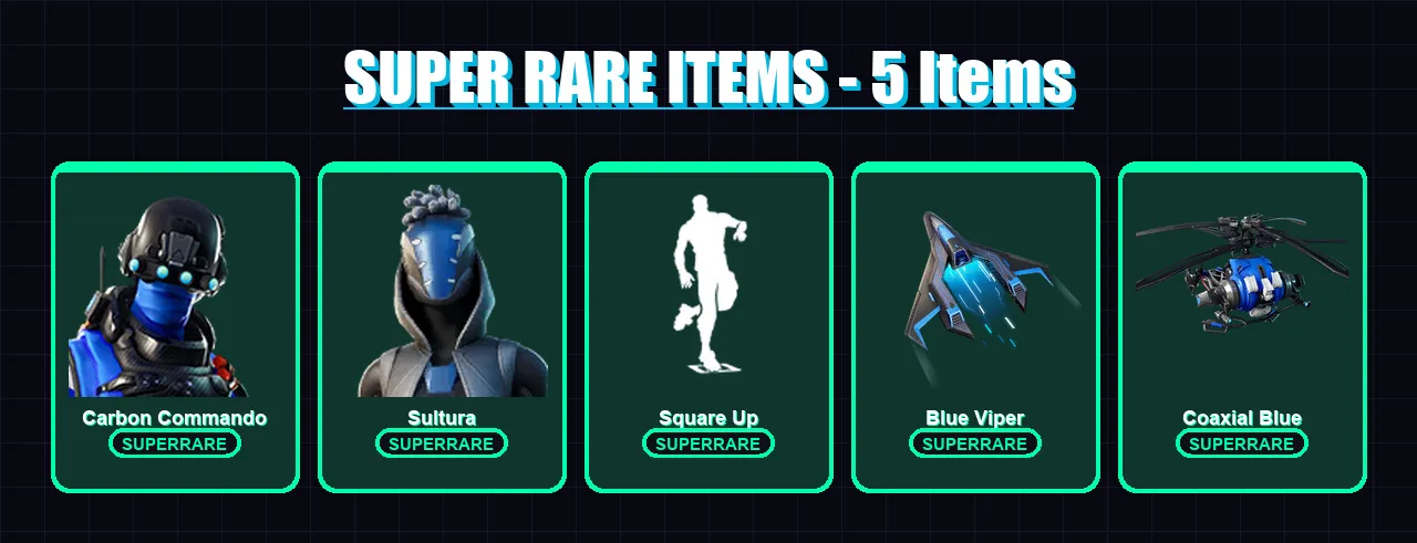 [PC/XBOX] | Carbon Commando | Sultura | The Ageless | Joey | Snap | 98 skin | 102 pickaxe | 87 emote | 107 glider | Lv1373