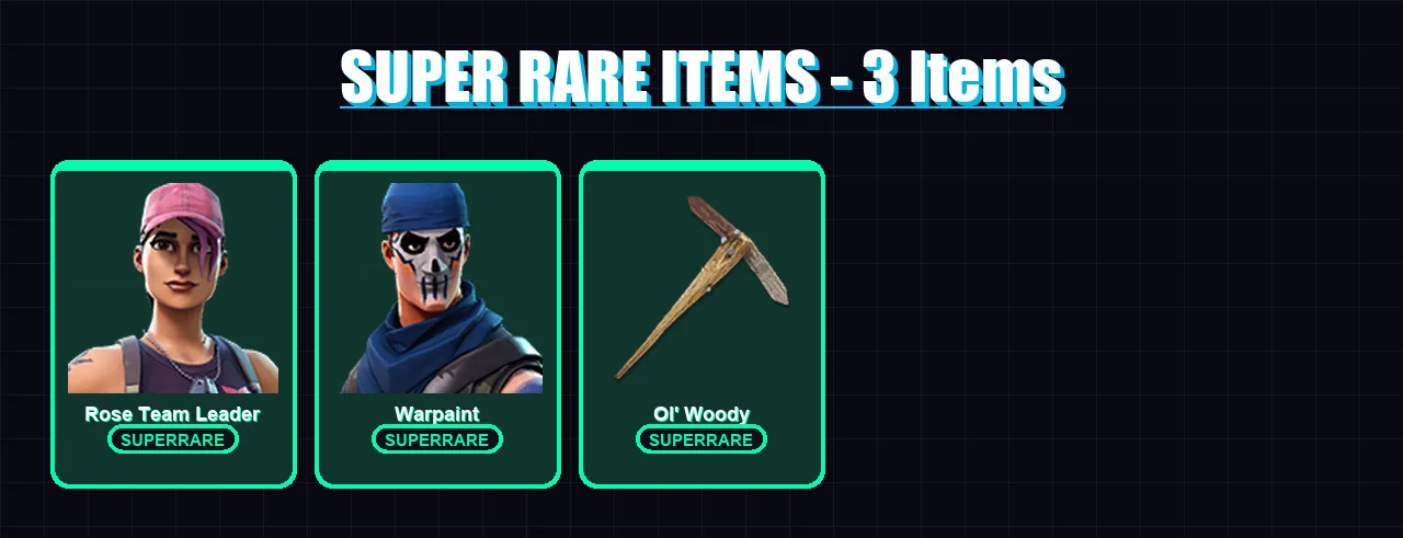 [PC/PSN] | Rose Team Leader | Warpaint | Catalyst | Fade | Gear Specialist Maya | 26 skin | 27 pickaxe | 22 emote | 29 glider | Lv260