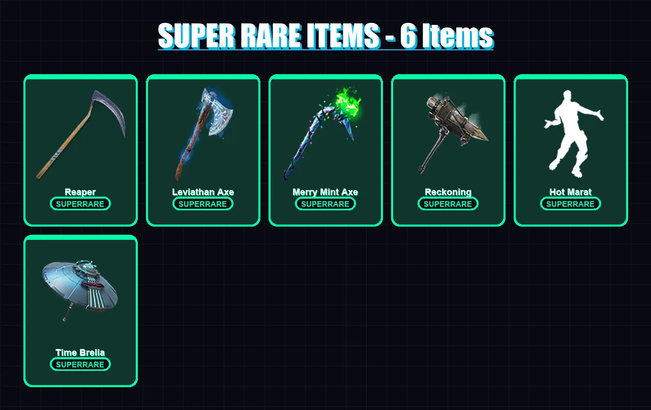 [PS4/PS5/XBOX/PC] | The Prisoner | Hybrid | Frostbite | Zenith | Calamity | 141 skin | 192 pickaxe | 137 emote | 150 glider | Lv2965