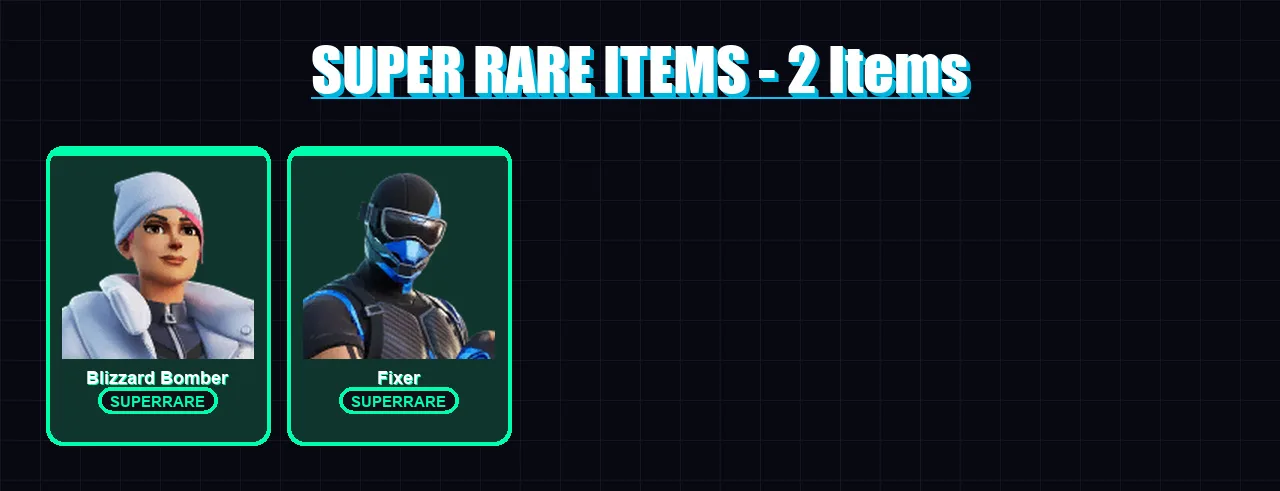 [PS4/PS5/XBOX/PC] | Blizzard Bomber | Fixer | Polar Peely | Dueling Dragons Jackie | Dark Phoenix | 9 skin | 44 pickaxe | 27 emote | 32 glider | Lv5