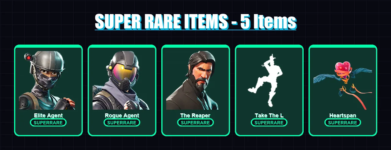 [PC/XBOX/PSN] | Elite Agent | Rogue Agent | The Reaper | Dark Voyager | Rust Lord | 7 skin | 4 pickaxe | 12 emote | 8 glider | Lv115