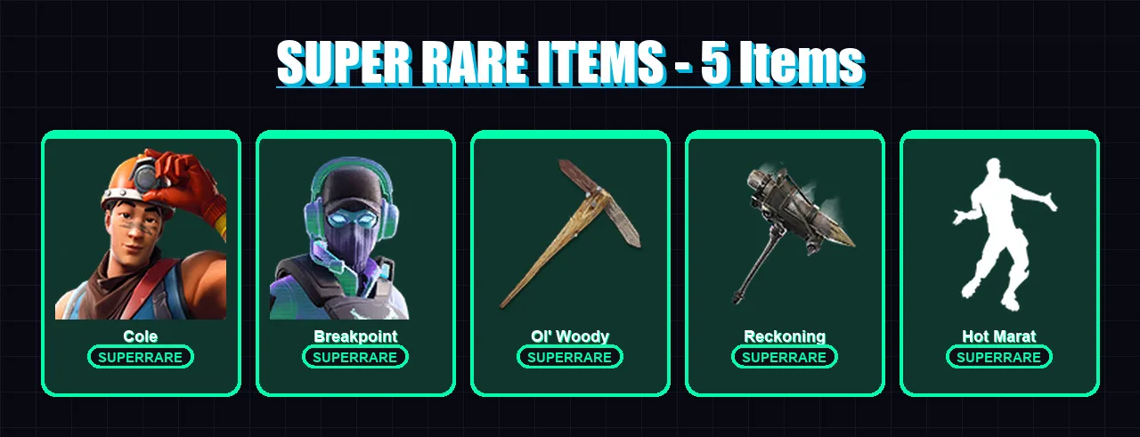 [PS4/PS5/XBOX/PC] | Cole | Breakpoint | Lynx | Singularity | Hybrid | 70 skin | 48 pickaxe | 64 emote | 46 glider | Lv413 — Fortnite account