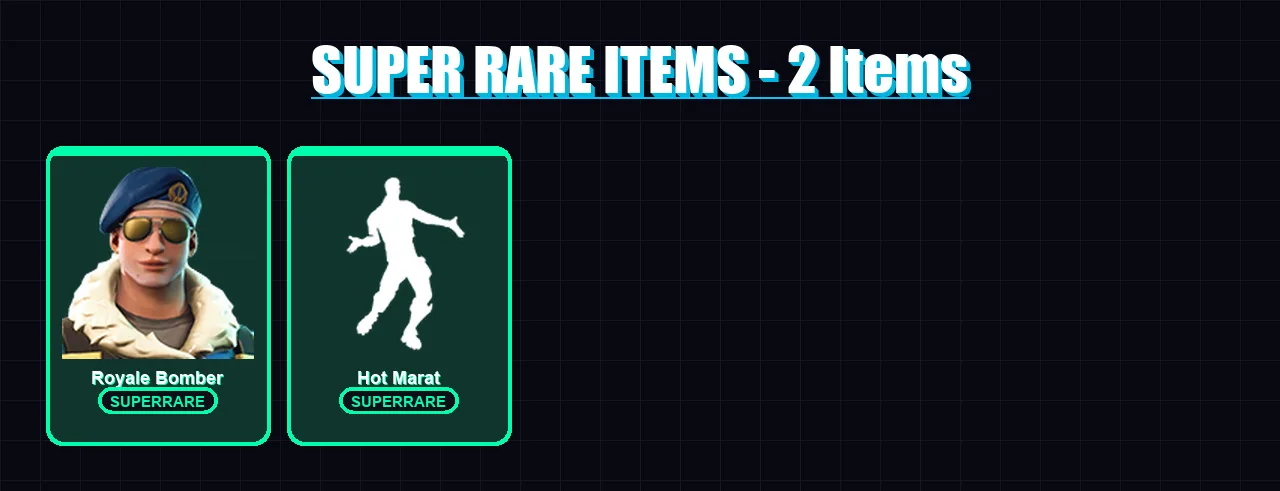 [PS4/PS5/XBOX/PC] | Royale Bomber | Lynx | Blackheart | Hybrid | Midas | 64 skin | 76 pickaxe | 70 emote | 85 glider | Lv1335