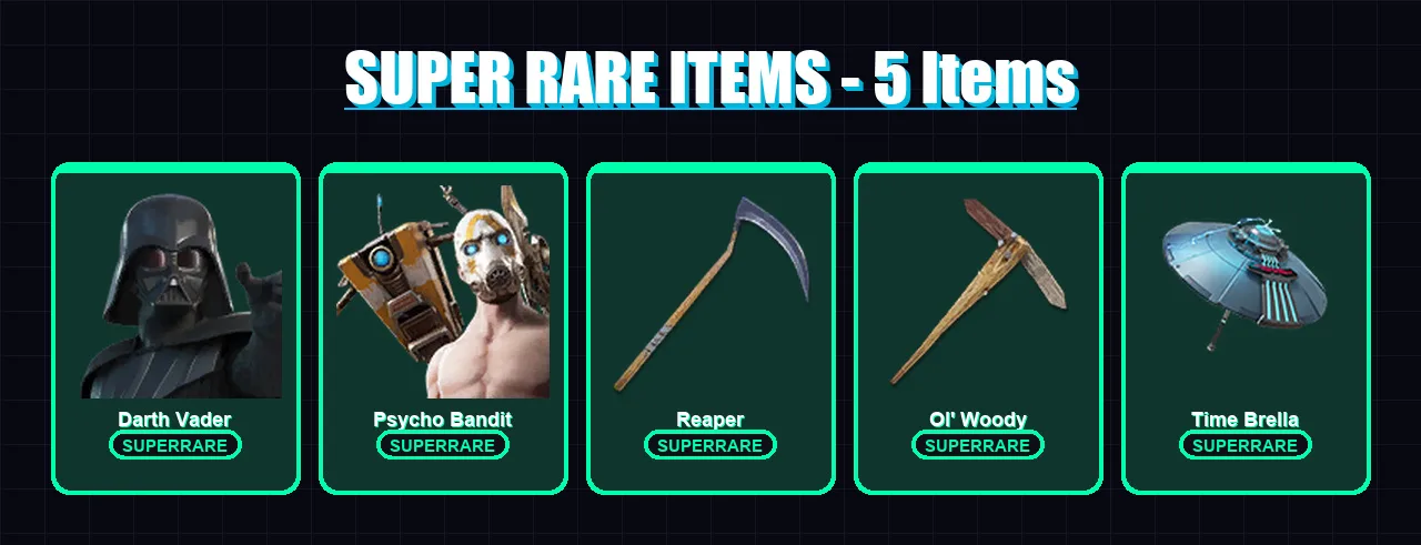 [PS4/PS5/XBOX/PC] | Darth Vader | Psycho Bandit | Twyn | Kado Thorne | The Ageless | 271 skin | 301 pickaxe | 265 emote | 191 glider | Lv4809