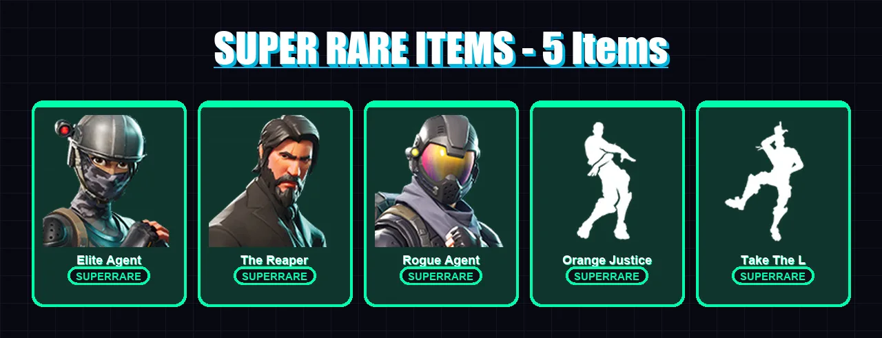 [PC/XBOX/PSN] | Elite Agent | The Reaper | Rogue Agent | Dark Voyager | Drift | 19 skin | 16 pickaxe | 22 emote | 22 glider | Lv284