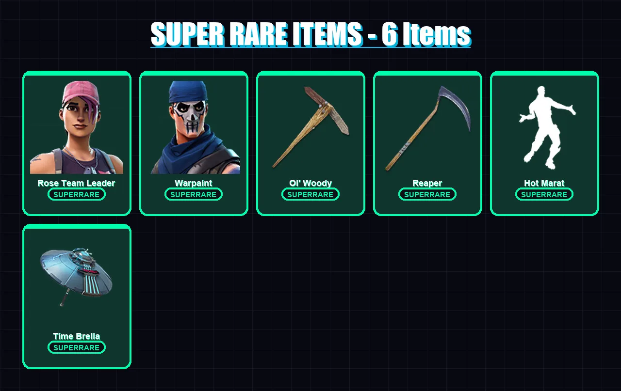 [PC/PSN] | Rose Team Leader | Warpaint | Spectra Knight | Zeus | The Scientist | 98 skin | 133 pickaxe | 114 emote | 119 glider | Lv1753 — Fortnite account