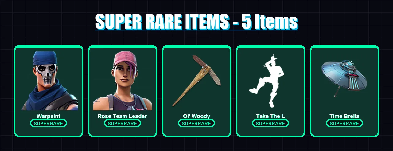 [PC/PSN] | Warpaint | Rose Team Leader | Dark Voyager | Mission Specialist | Tsuki 2.0 | 8 skin | 16 pickaxe | 12 emote | 20 glider | Lv202