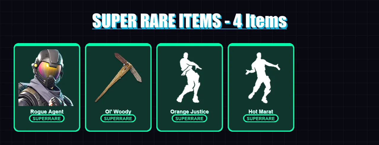 [PC/PSN] | Rogue Agent | Lynx | Carbide | Blackheart | Zenith | 14 skin | 21 pickaxe | 30 emote | 21 glider | Lv256 — Fortnite account