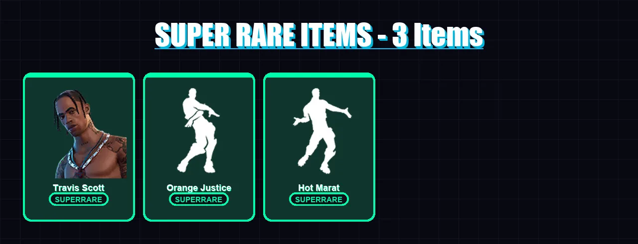 [PC/XBOX] | Travis Scott | Fade | Midas | Gear Specialist Maya | Deadpool | 13 skin | 13 pickaxe | 19 emote | 20 glider | Lv346