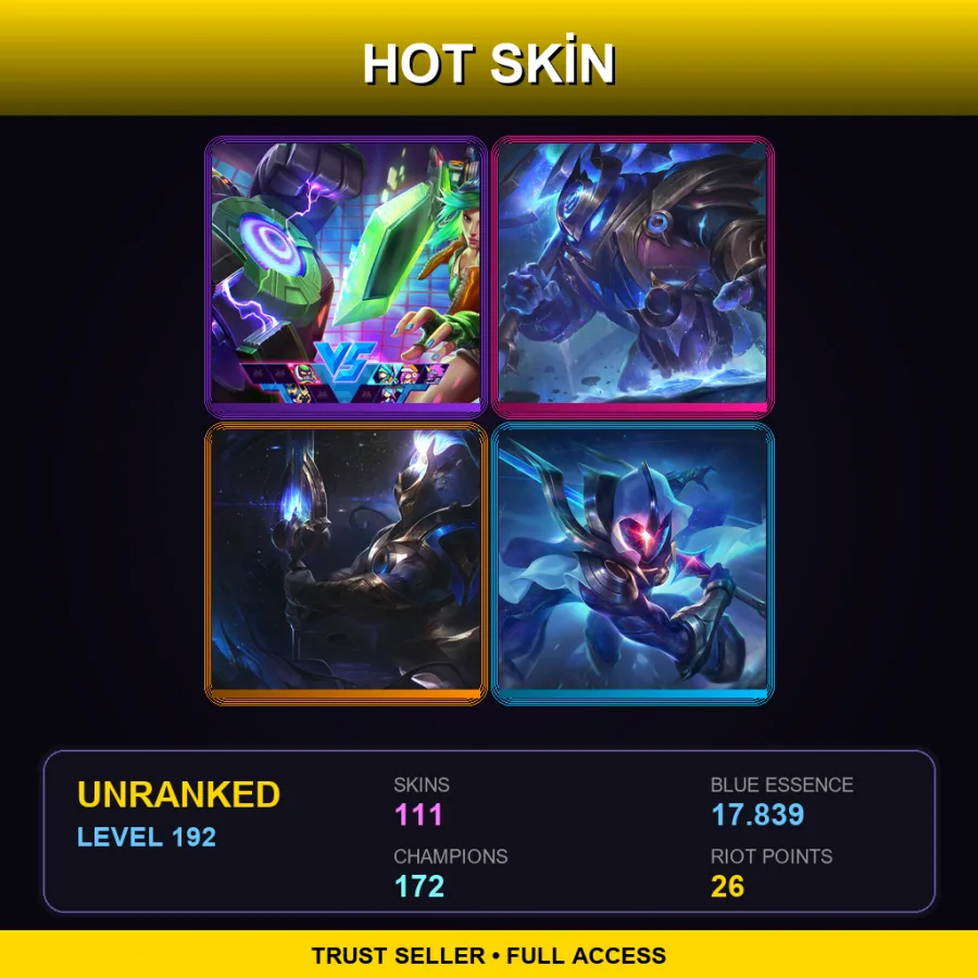 LAN | Lv192 | Unranked | 111 Skin | 172 Champ — Sea Dog Yasuo