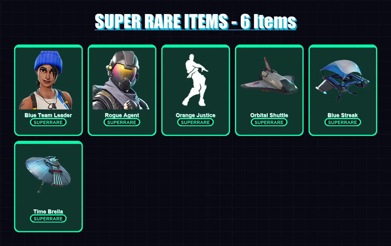 [PS4/PS5/XBOX/PC] | Blue Team Leader | Rogue Agent | Drift | Renzo the Destroyer | Wukong | 50 skin | 69 pickaxe | 61 emote | 66 glider | Lv1010