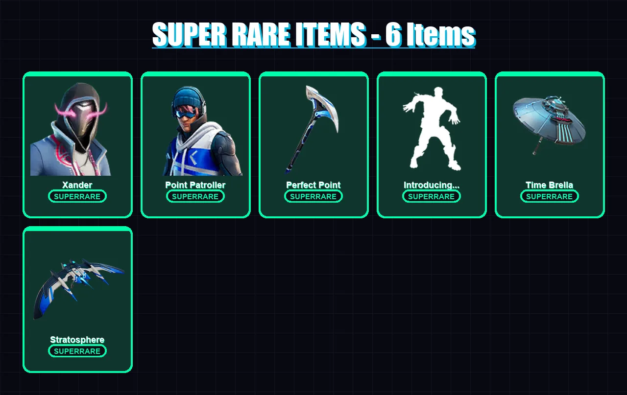 [PS4/PS5/XBOX/PC] | Xander | Point Patroller | The Foundation | Gear Specialist Maya | Ronin | 84 skin | 110 pickaxe | 103 emote | 100 glider | Lv18