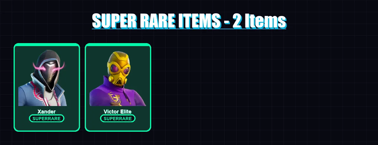 [PC/XBOX] | Xander | Victor Elite | Ronin | The Origin | Blaze | 78 skin | 120 pickaxe | 77 emote | 83 glider | Lv2067