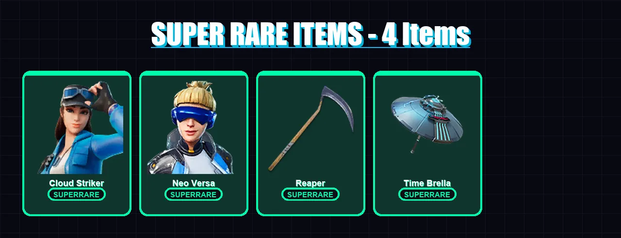 [PC/XBOX] | Cloud Striker | Neo Versa | Frostbite | Menace | Joltara | 240 skin | 286 pickaxe | 203 emote | 227 glider | Lv3781 — Fortnite account