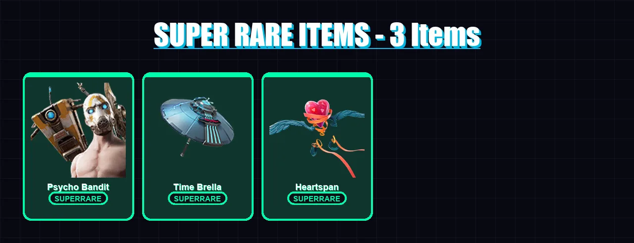 [PC/XBOX/PSN] | Psycho Bandit | The Prisoner | Mandalorian | Deadpool | Predator | 89 skin | 94 pickaxe | 86 emote | 95 glider | Lv1874