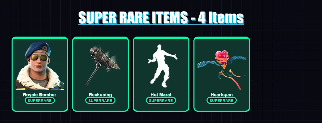 [PC/XBOX/PSN] | Royale Bomber | Fade | Blackheart | Zenith | A.I.M. | 24 skin | 15 pickaxe | 33 emote | 20 glider | Lv196 — Fortnite account