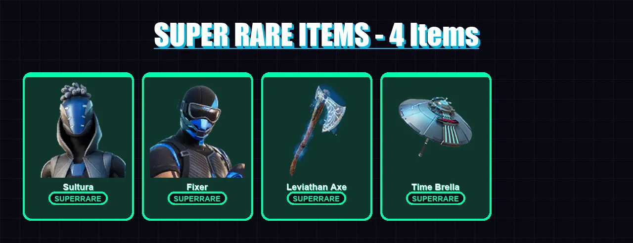 [PS4/PS5/XBOX/PC] | Sultura | Fixer | Mandalorian | Gear Specialist Maya | Fusion | 60 skin | 81 pickaxe | 68 emote | 70 glider | Lv1416 — Fortnite account