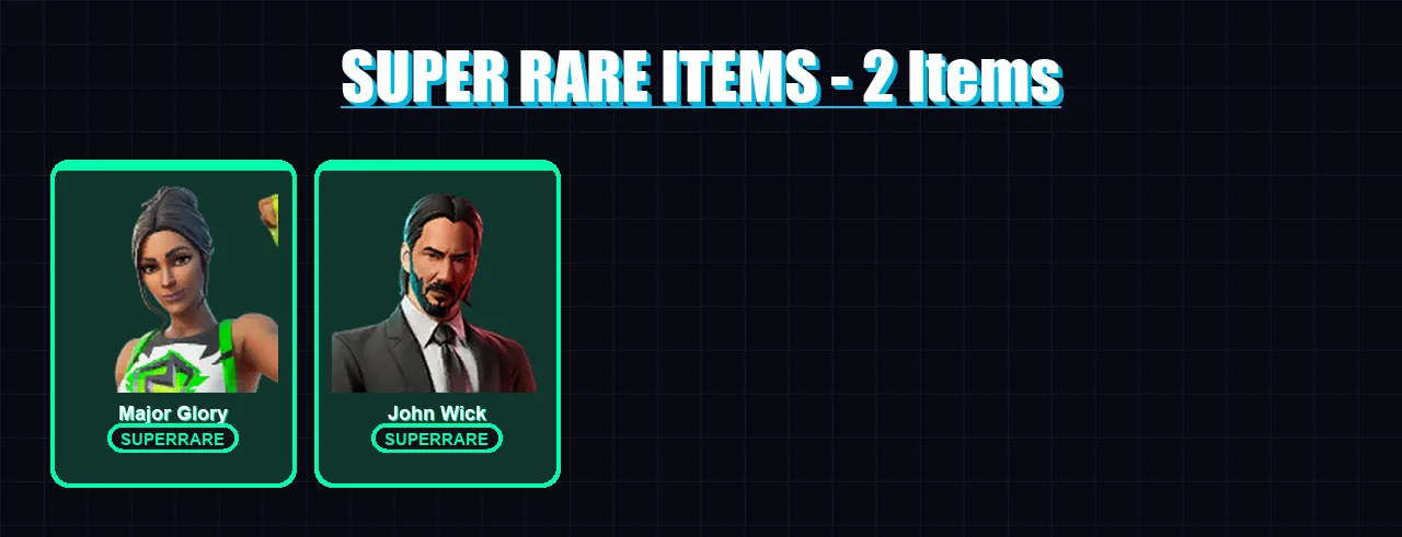 [PC] | Major Glory | John Wick | P.A.N.D.A Team Leader | Peter Griffin | The Ageless | 150 skin | 153 pickaxe | 143 emote | 102 glider | Lv1236 — Fortnite account