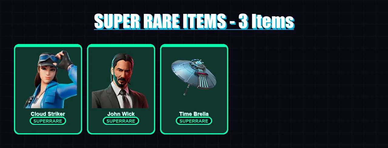 [SWITCH/XBOX/PSN/PC] | Cloud Striker | John Wick | Alli | Fusion | Gear Specialist Maya | 95 skin | 108 pickaxe | 84 emote | 76 glider | Lv1218 — Fortnite account