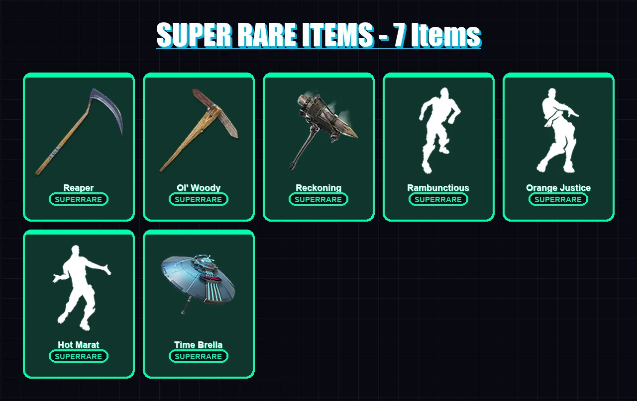 [PS4/PS5/PC] | Catalyst | Sentinel | Hybrid | Calamity | Omega | 65 skin | 79 pickaxe | 84 emote | 78 glider | Lv947