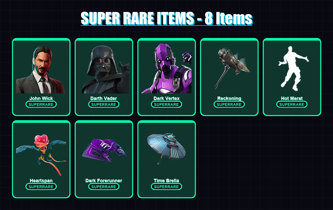 [PC/XBOX/PSN] | John Wick | Darth Vader | Dark Vertex | Calamity | Gear Specialist Maya | 200 skin | 197 pickaxe | 195 emote | 184 glider | Lv2193 — Fortnite account