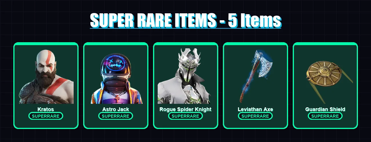 [PC/XBOX/PSN] | Kratos | Astro Jack | Rogue Spider Knight | Fade | Menace | 43 skin | 62 pickaxe | 59 emote | 54 glider | Lv736 — Fortnite account