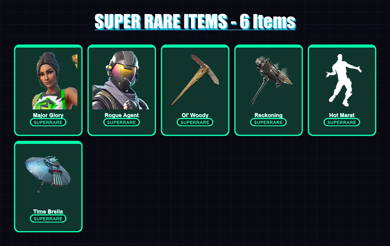 [PC/XBOX/PSN] | Major Glory | Rogue Agent | Rox | Raz | Peter Griffin | 110 skin | 138 pickaxe | 118 emote | 112 glider | Lv2192 — Fortnite account