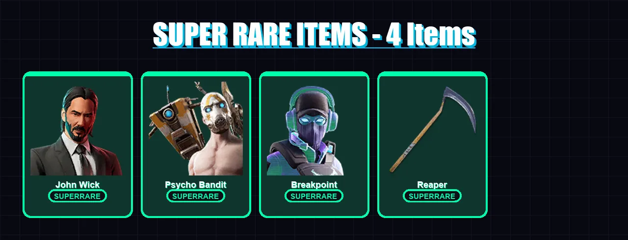 [PC/XBOX/PSN] | John Wick | Psycho Bandit | Breakpoint | Fusion | The Scientist | 38 skin | 38 pickaxe | 48 emote | 33 glider | Lv510 — Fortnite account