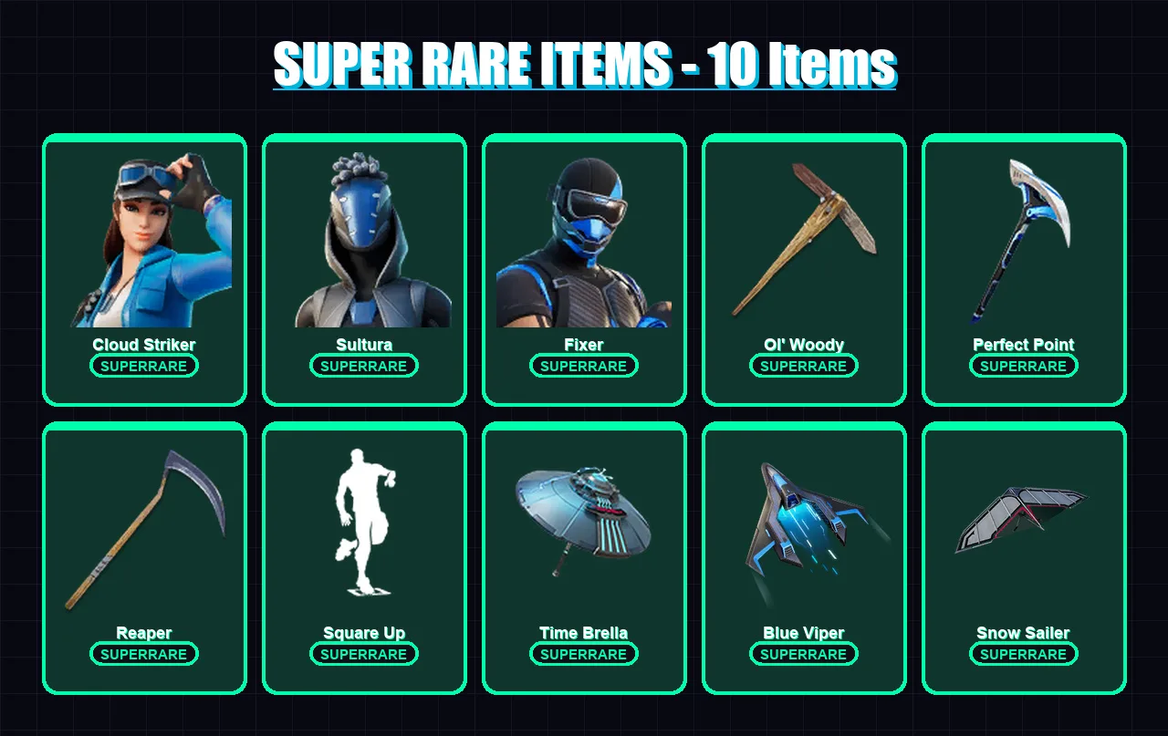 [PC/XBOX] | Cloud Striker | Sultura | Fixer | Gear Specialist Maya | Mandalorian | 66 skin | 89 pickaxe | 80 emote | 74 glider | Lv1360 — Fortnite account