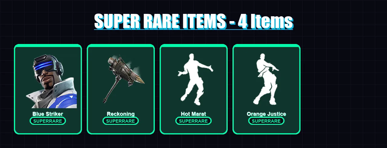[PS4/PS5/XBOX/PC] | Blue Striker | Enforcer | Carbide | The Visitor | Zenith | 27 skin | 14 pickaxe | 21 emote | 19 glider | Lv252