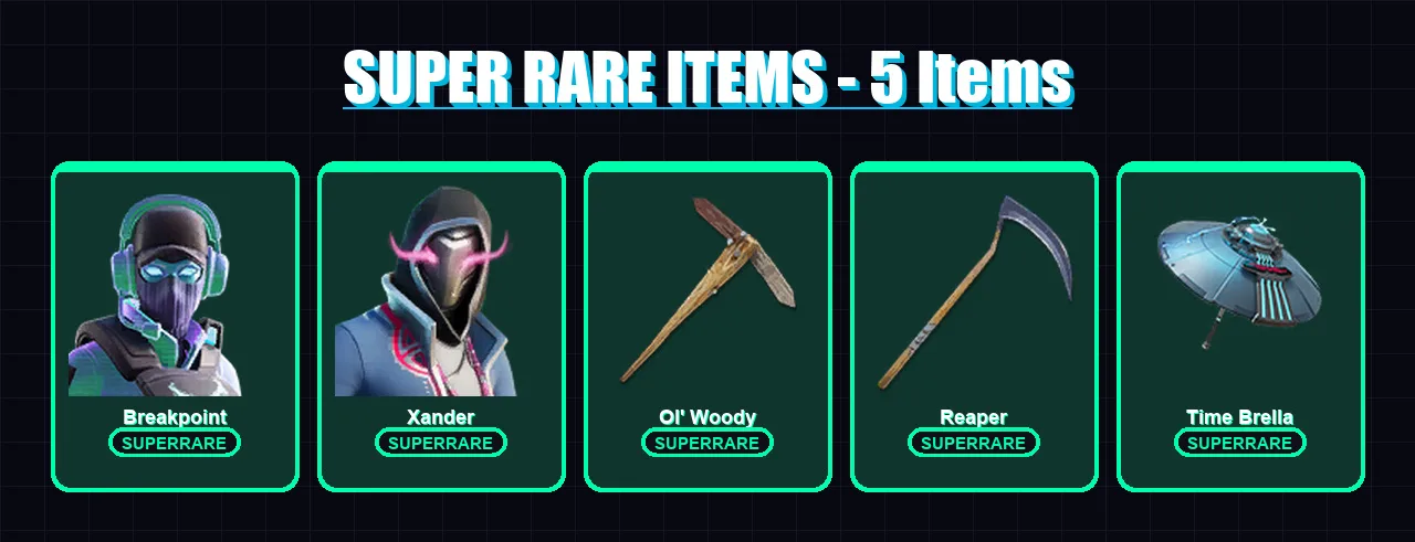 [PS4/PS5/XBOX/PC] | Breakpoint | Xander | Fade | Gear Specialist Maya | Predator | 153 skin | 175 pickaxe | 141 emote | 130 glider | Lv2117